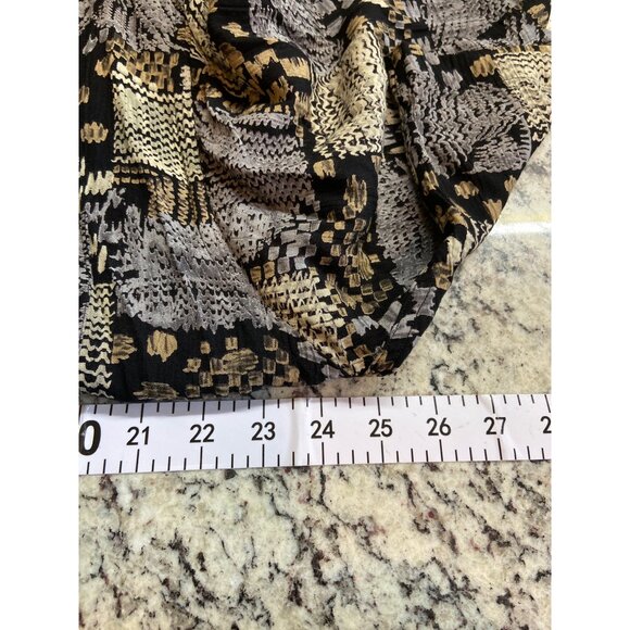 Vintage Countess Mara Rayon Shirt L 90s Abstract Geometric Hawaiian Shirt Resort - Picture 7 of 8